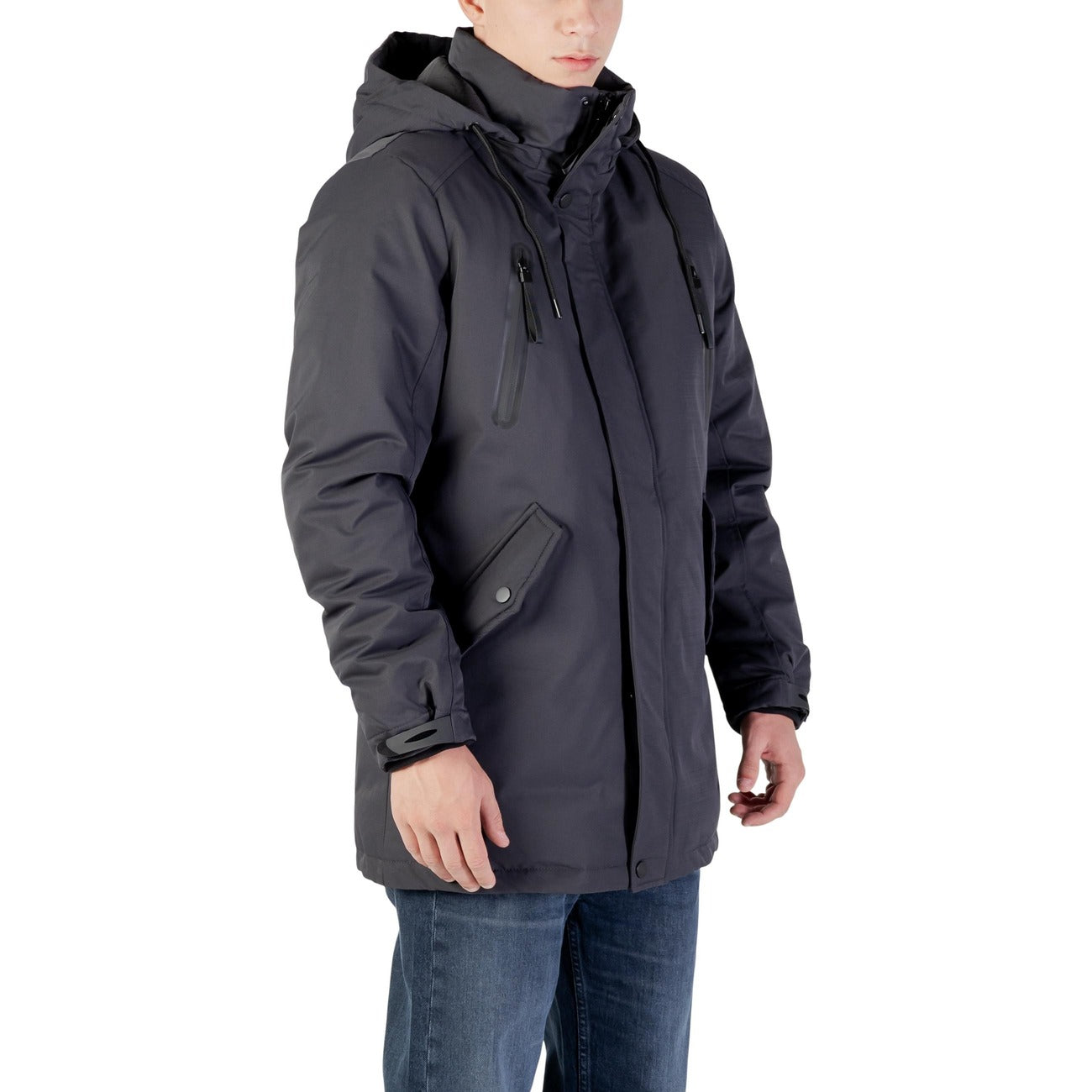Hydra Clothing Con Cappuccio Autunno/inverno Blu Uomo