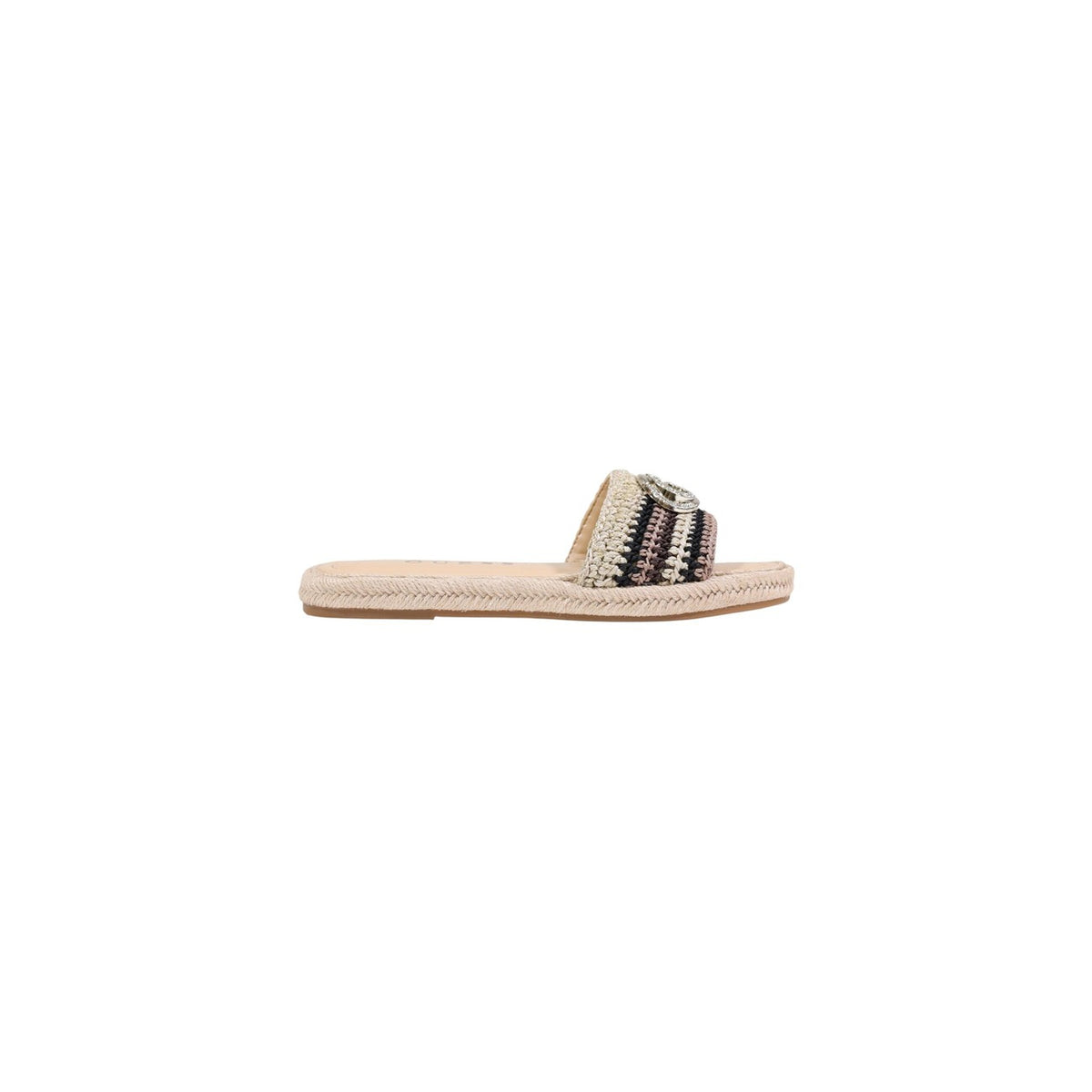 Guess Ciabatte in Poliuretano Donna Beige FLJKLI FAB03