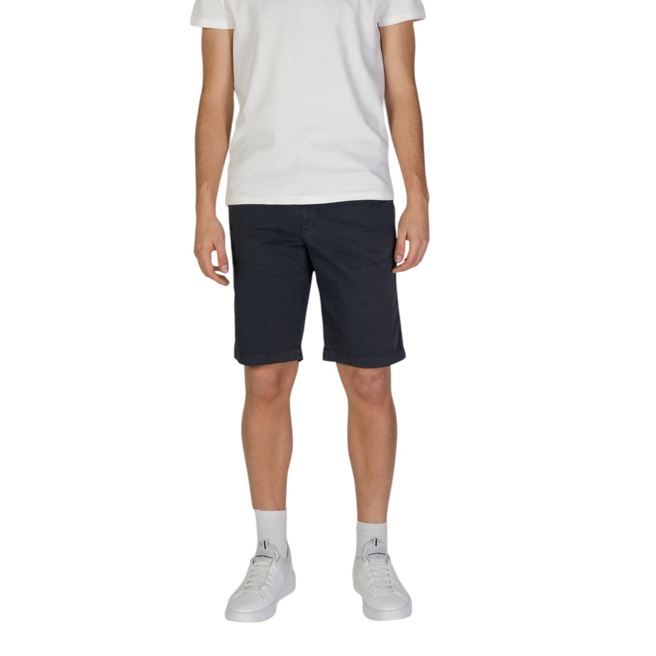 Refrigiwear Bermuda in Cotone Uomo Blu