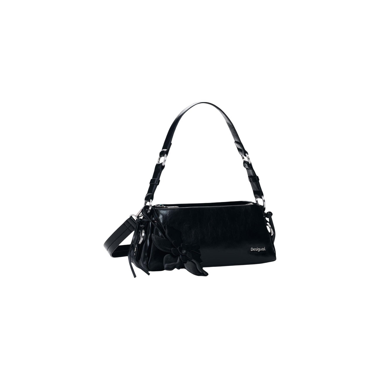 Desigual Borsa in Poliuretano Donna Nero BAG_NEXUS BENIN BLACK