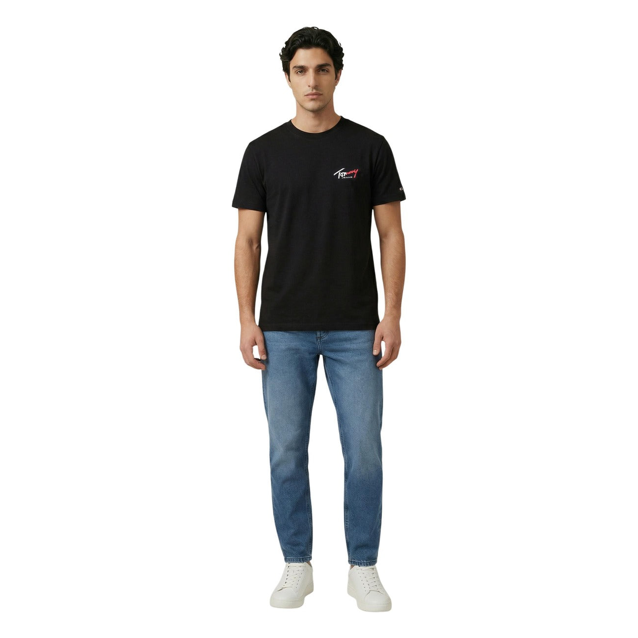 Tommy Hilfiger Jeans T-shirt Nero Uomo