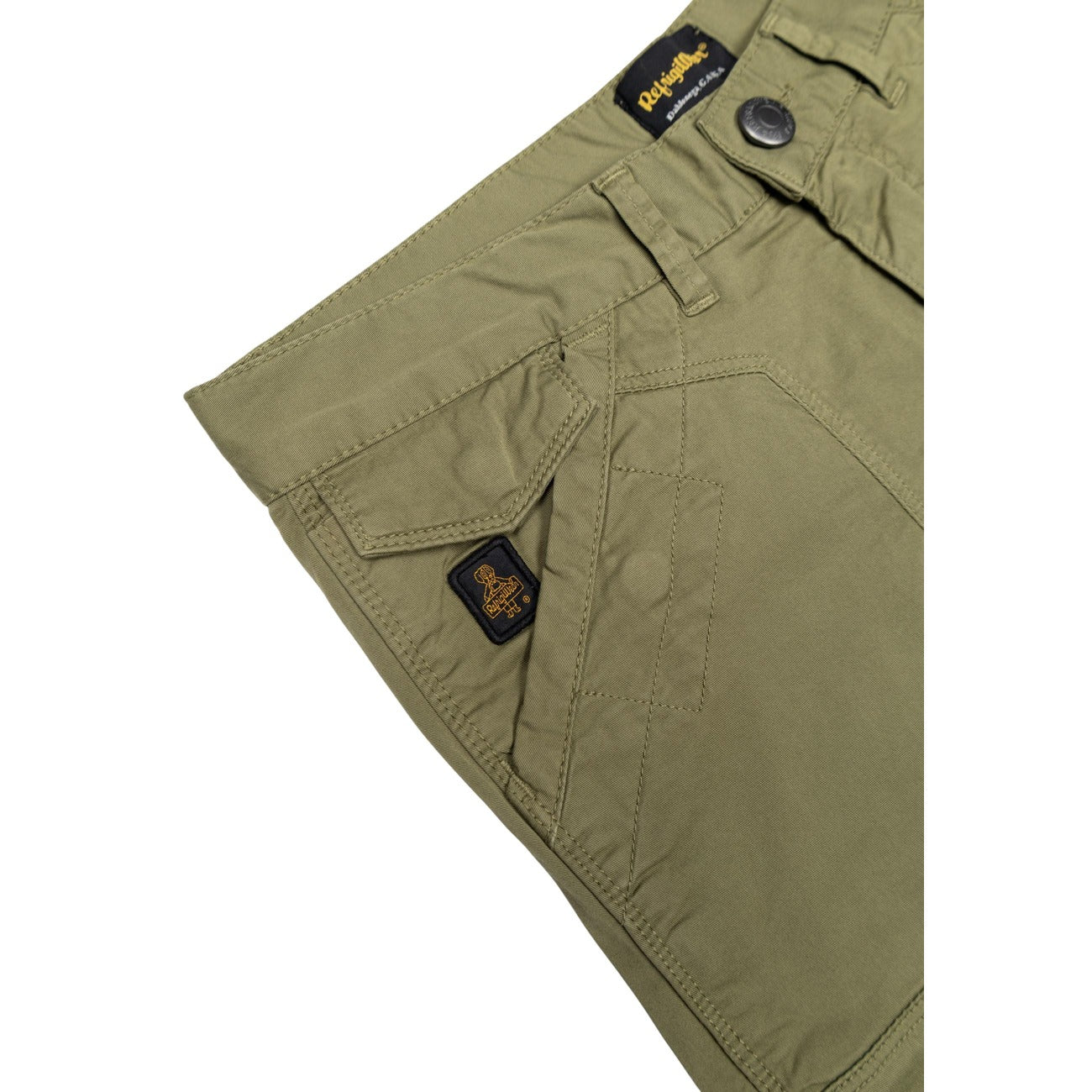 Refrigiwear Bermuda in Cotone Uomo Verde