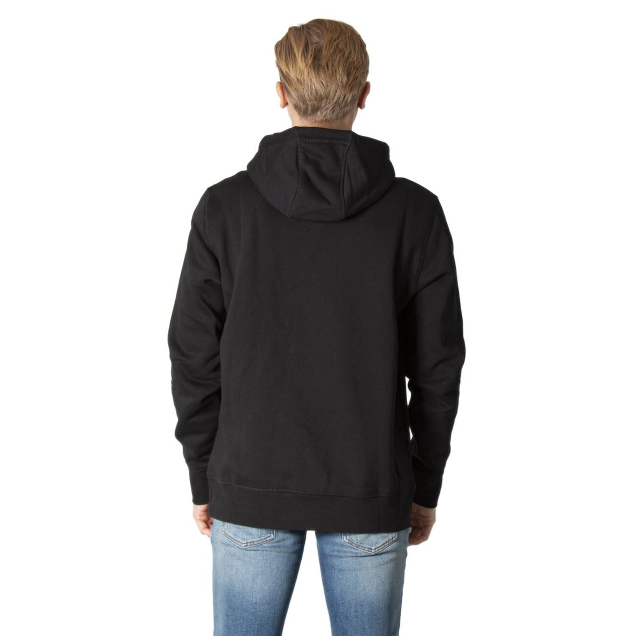 Cappuccio Nera Stampata Tommy Hilfiger Nero