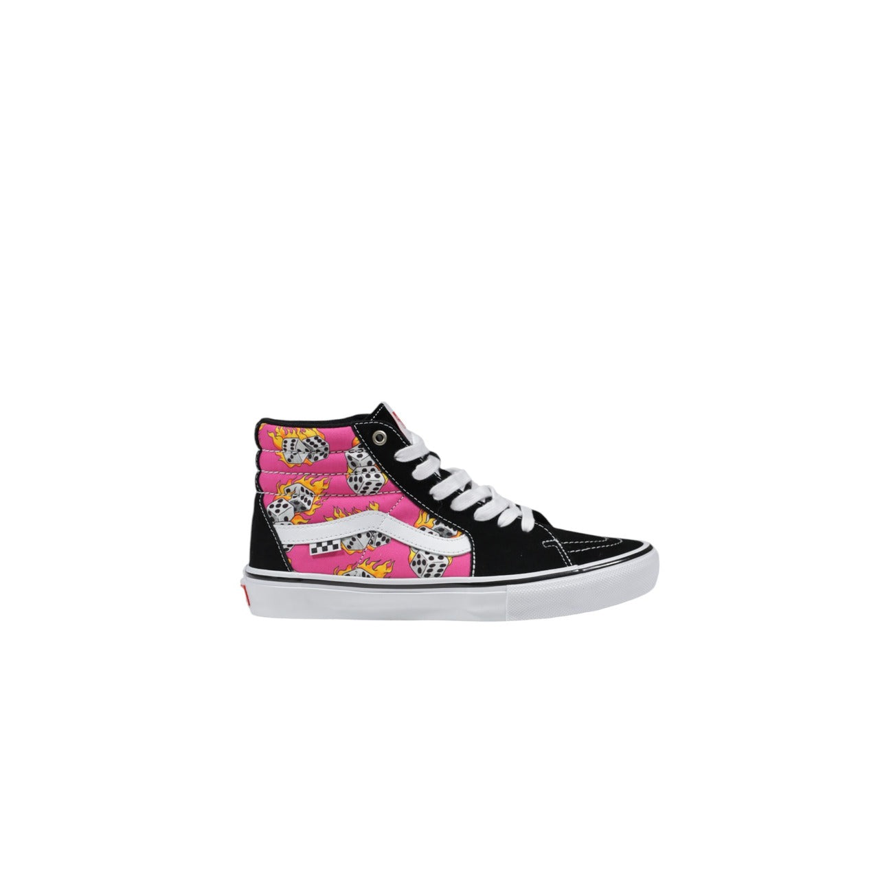 Sneakers in Pelle Fuxia Donna Vans