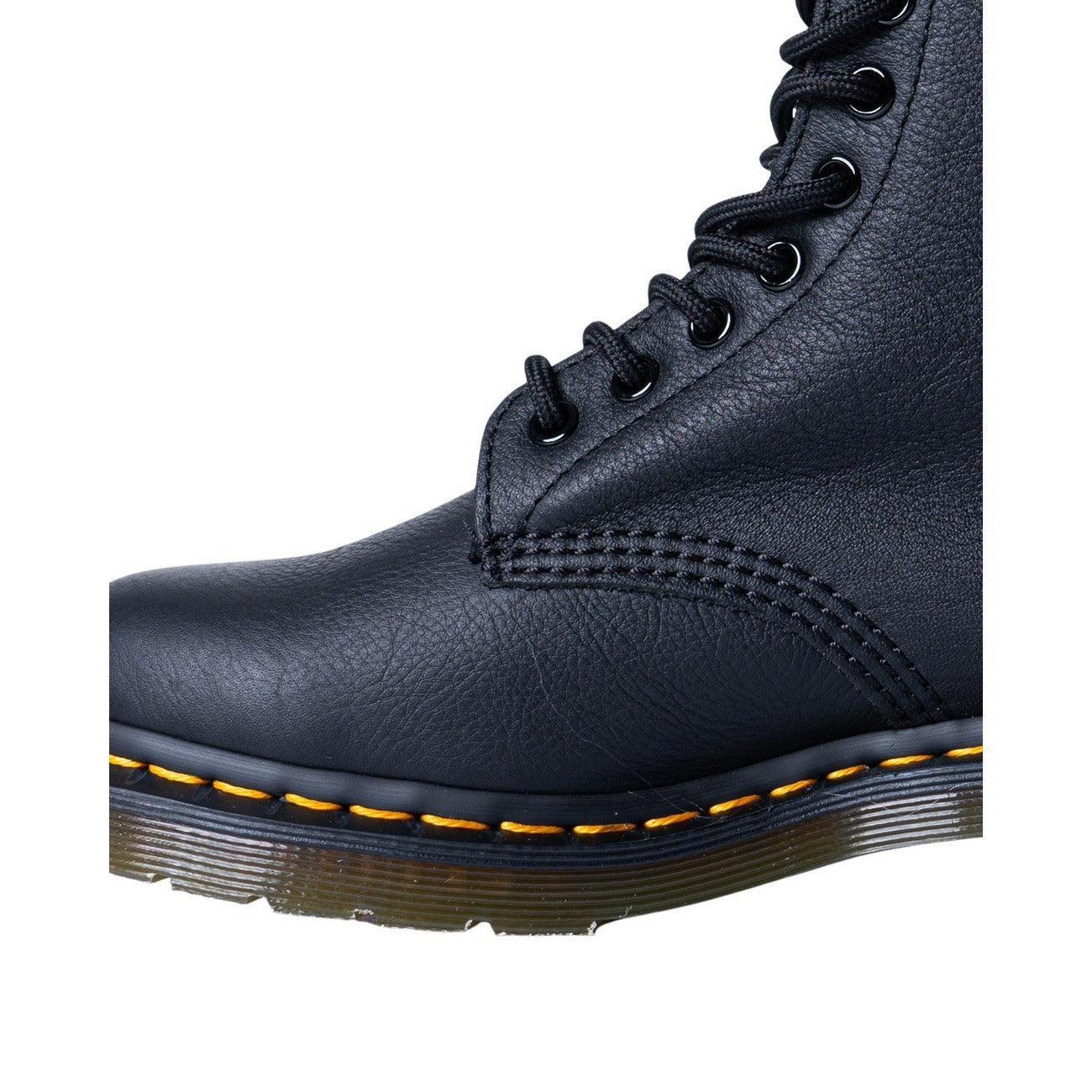 Dr. Martens Stivale Pelle Neri Nero Donna