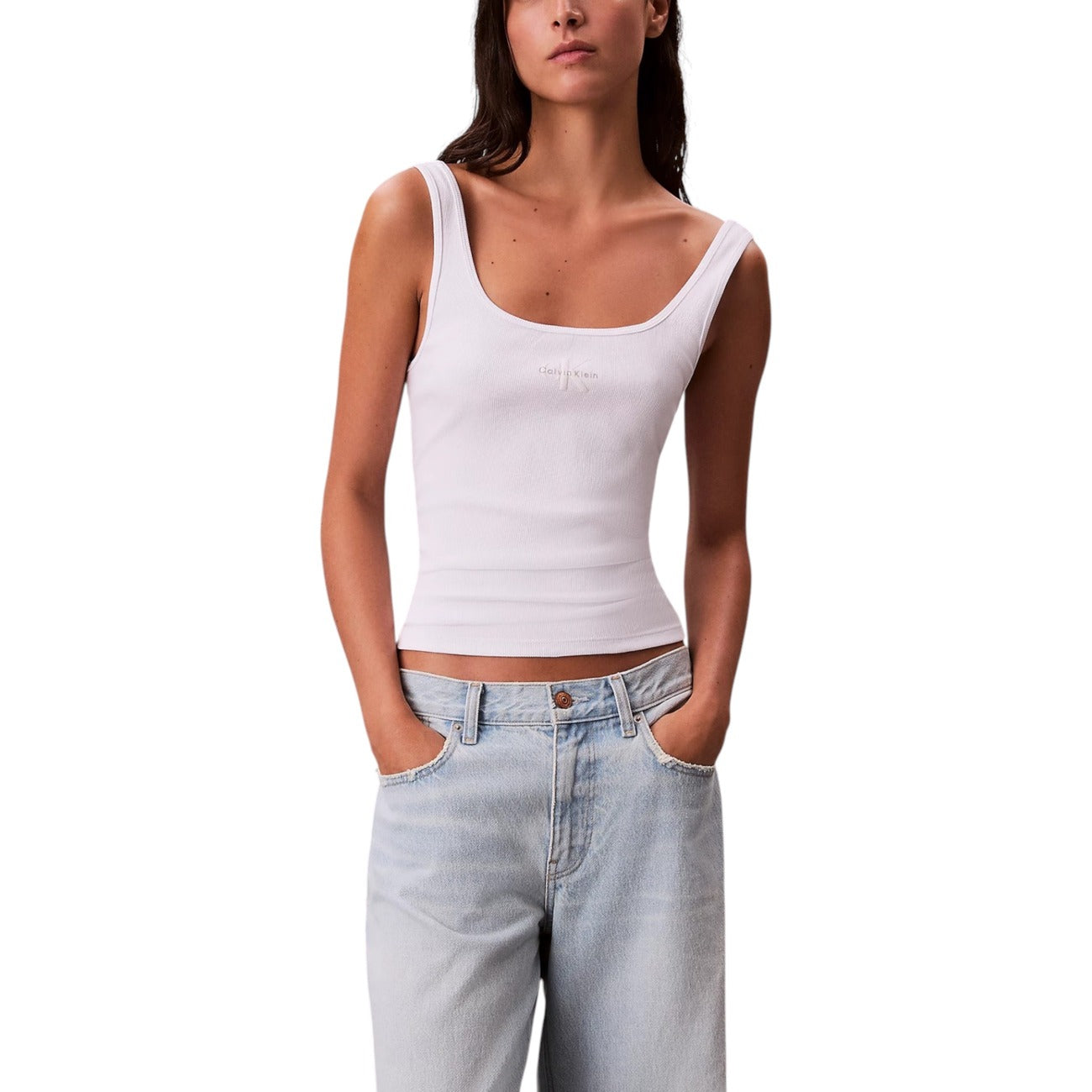 Calvin Klein Jeans Canotta Donna Nero