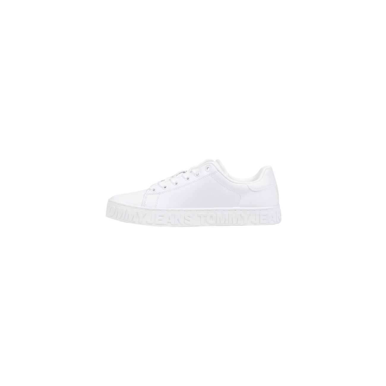 Sneakers Basse in Pelle Donna Bianche - Tommy Hilfiger Jeans
