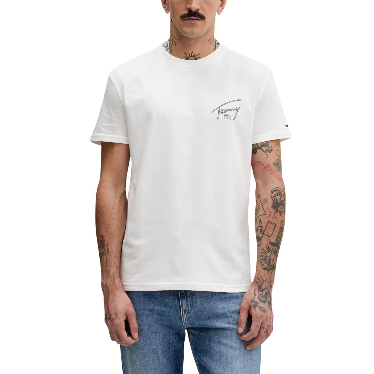 Tommy Hilfiger Jeans T-shirt Marrone Uomo