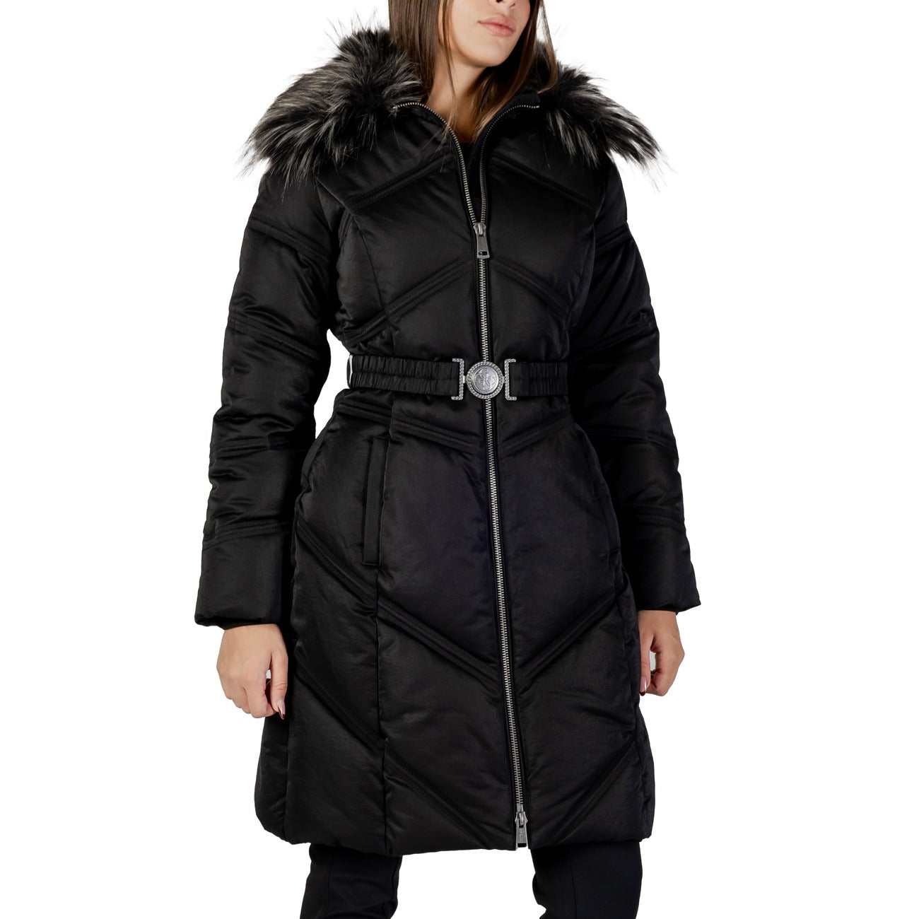 Guess Giubbotto Nero Donna
