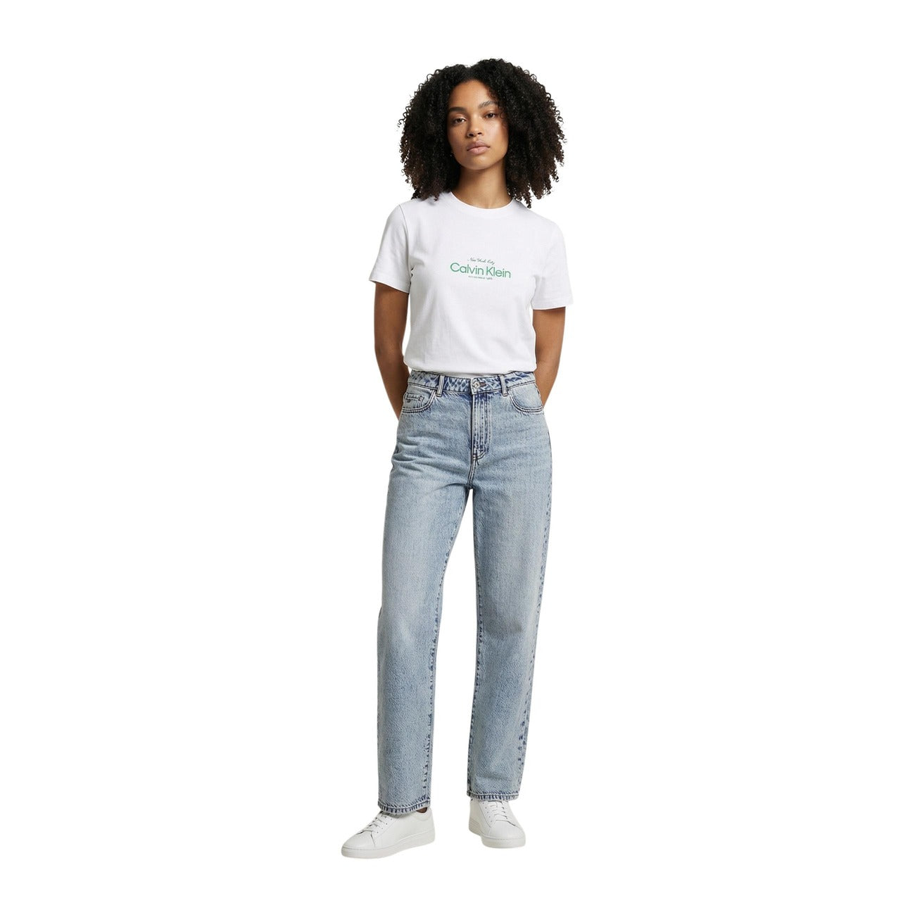 Calvin Klein Jeans T-shirt Bianco Donna