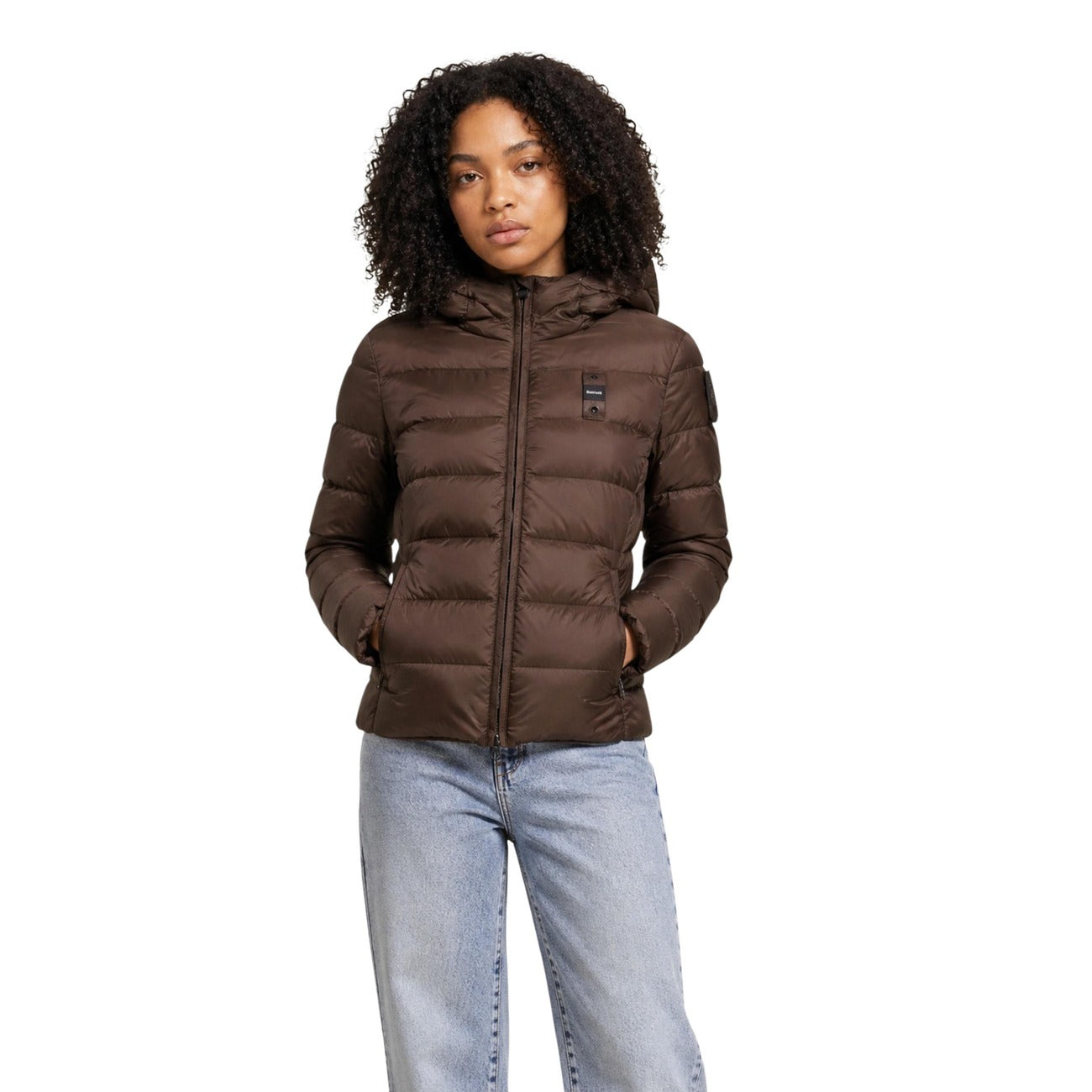 Blauer. Giubbotto in Poliammide Donna Nero CHARME