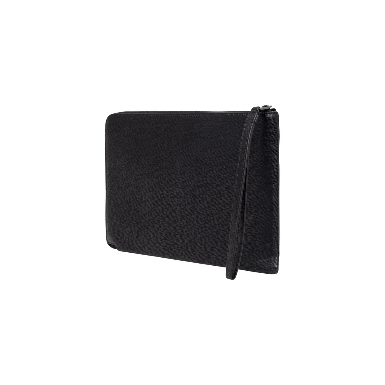 Borsa a Mano Uomo Nera Poliuretano Calvin Klein