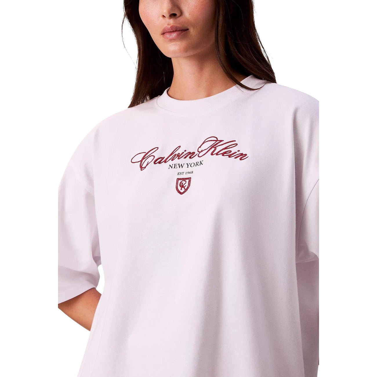 Calvin Klein Jeans T-shirt Bianco Donna