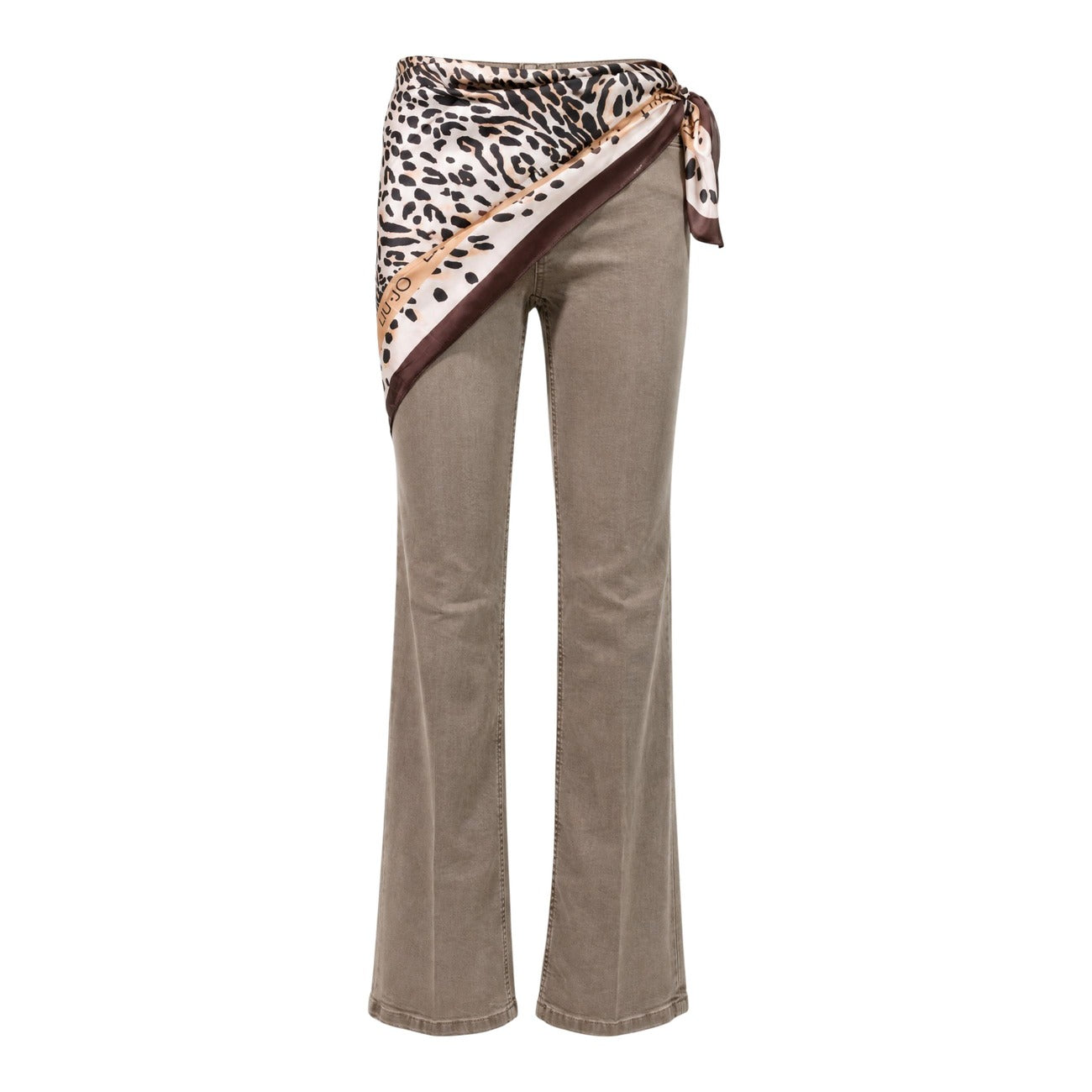 Liu Jo Pantalone in Cotone Donna Beige PANTS