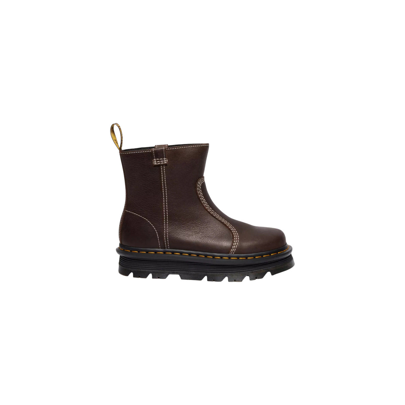 Stivali in Pelle Marroni Donna Dr. Martens