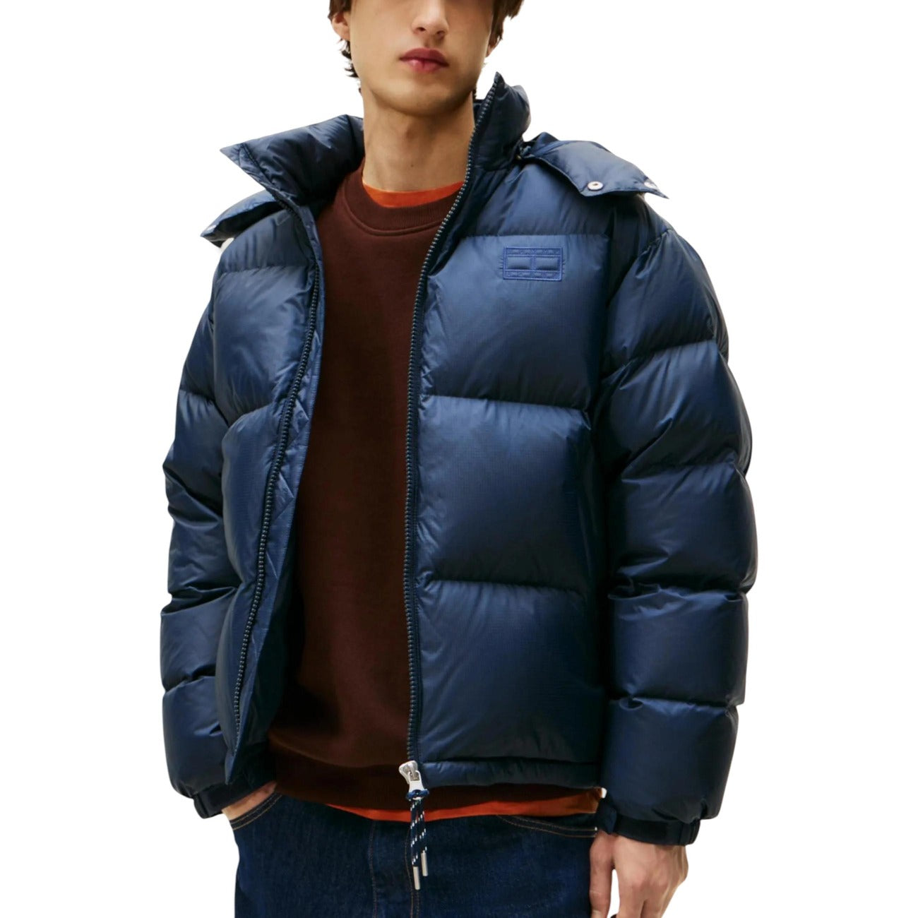 Giubbotto Nero Uomo Tommy Hilfiger Jeans Autunno/Inverno