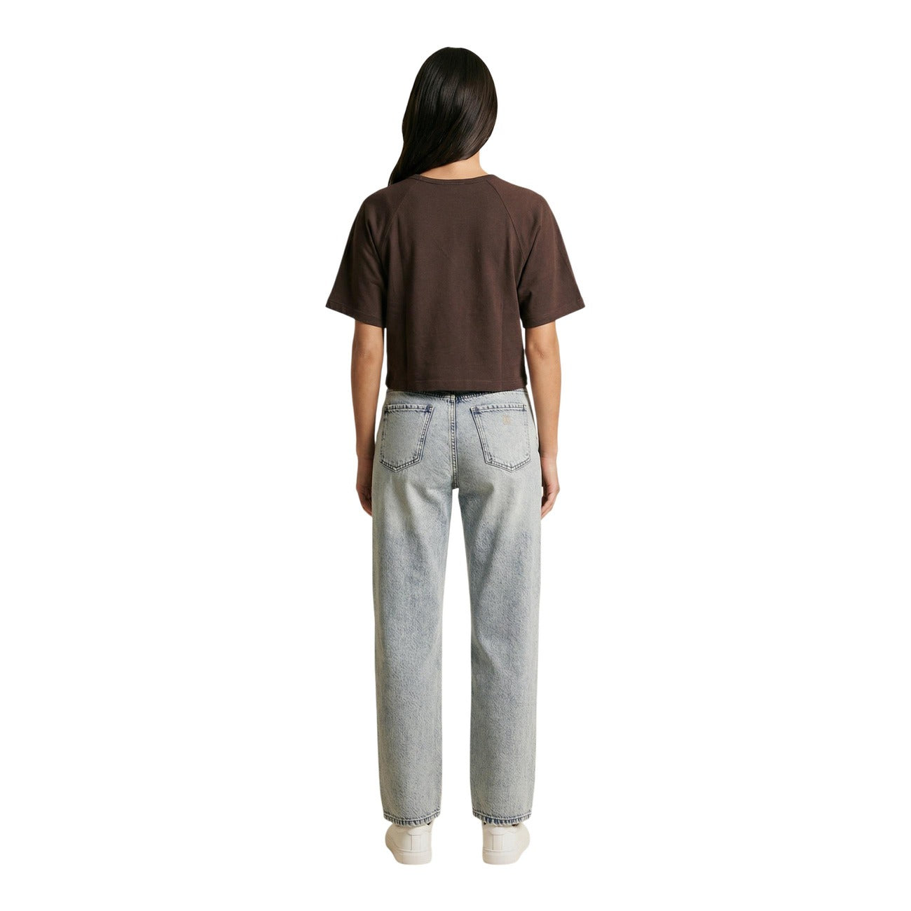 Replay T-shirt Marrone Donna