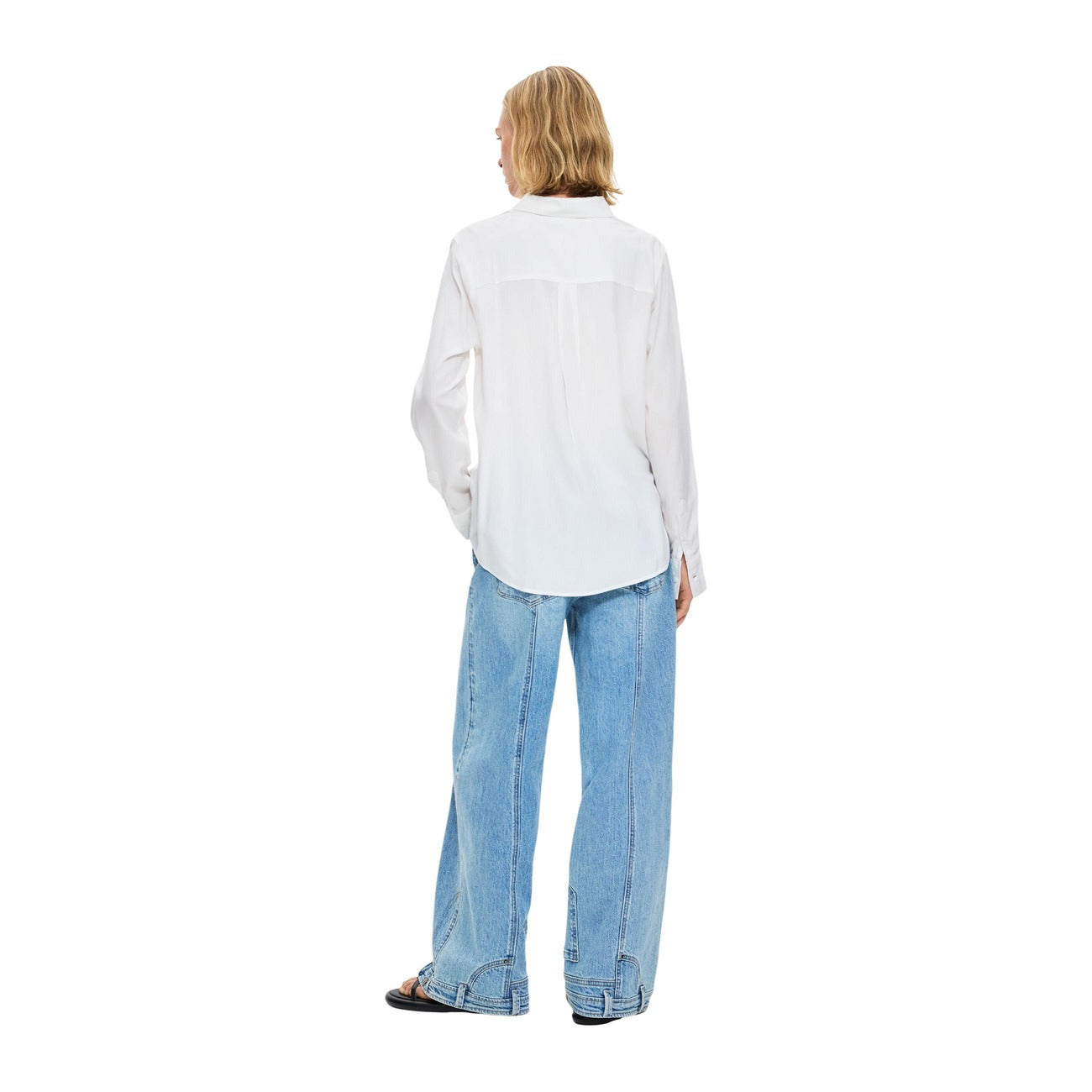 Desigual Camicia in Viscosa Donna Bianco CAM_TAMESIS