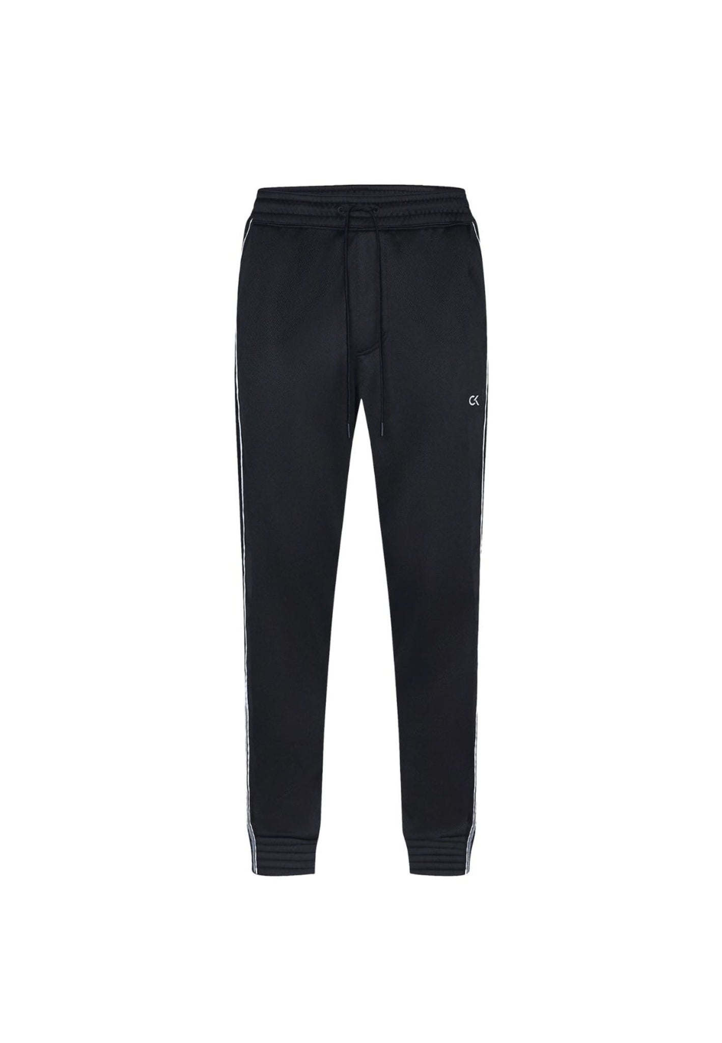 Pantalone da tuta in felpa con logo tape