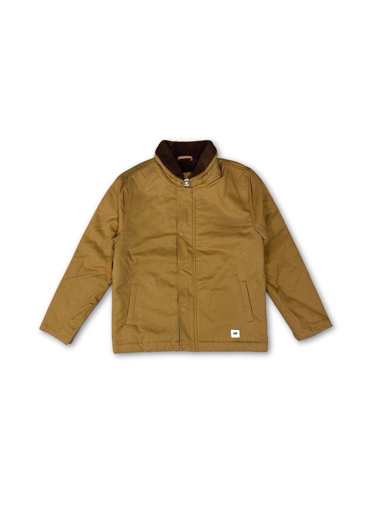 Caterpillar Twill Deck Jacket Marrone Uomo
