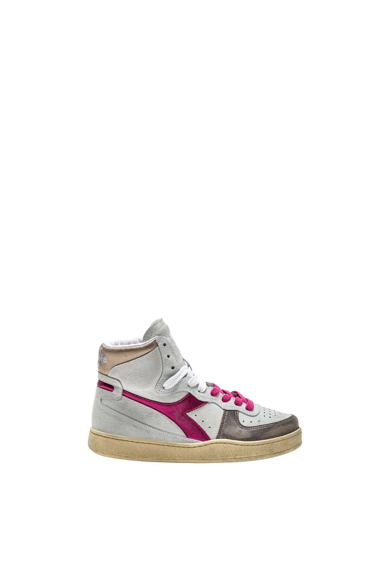 MI BASKET METAL PIGSKIN USED WN Bianco