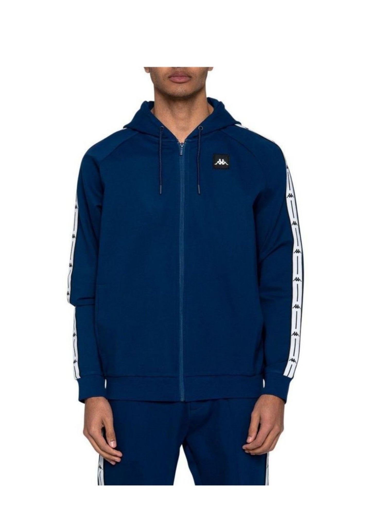 KAPPA Felpa Uomo Authentic JPN Cumin blu