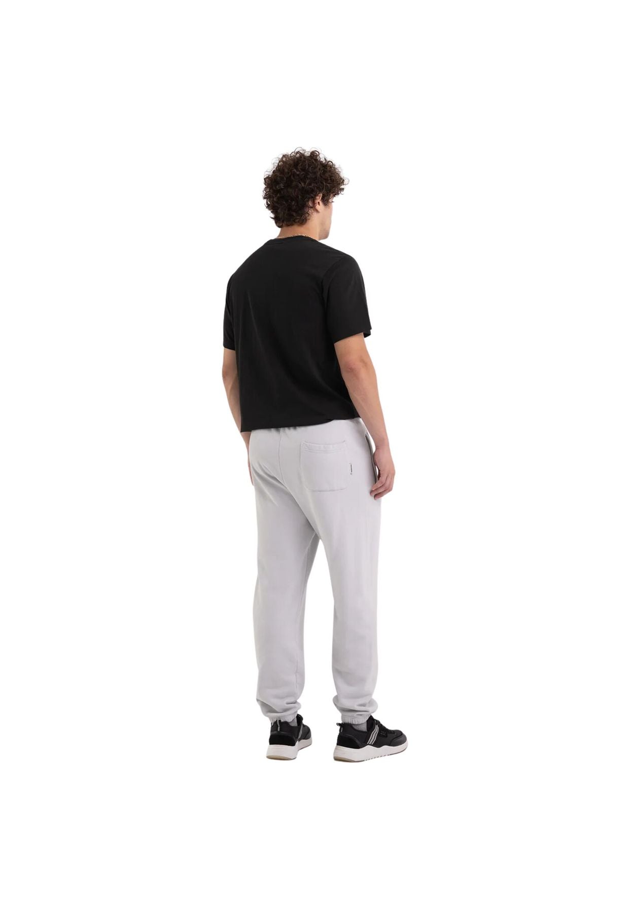 Gray tracksuit trousers