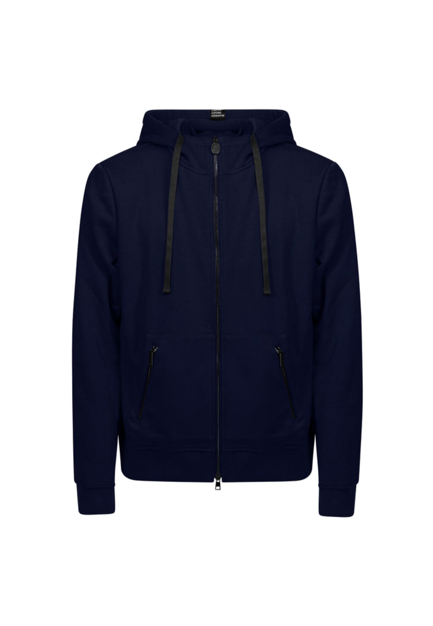 Felpa con cappuccio e zip Unbrusched