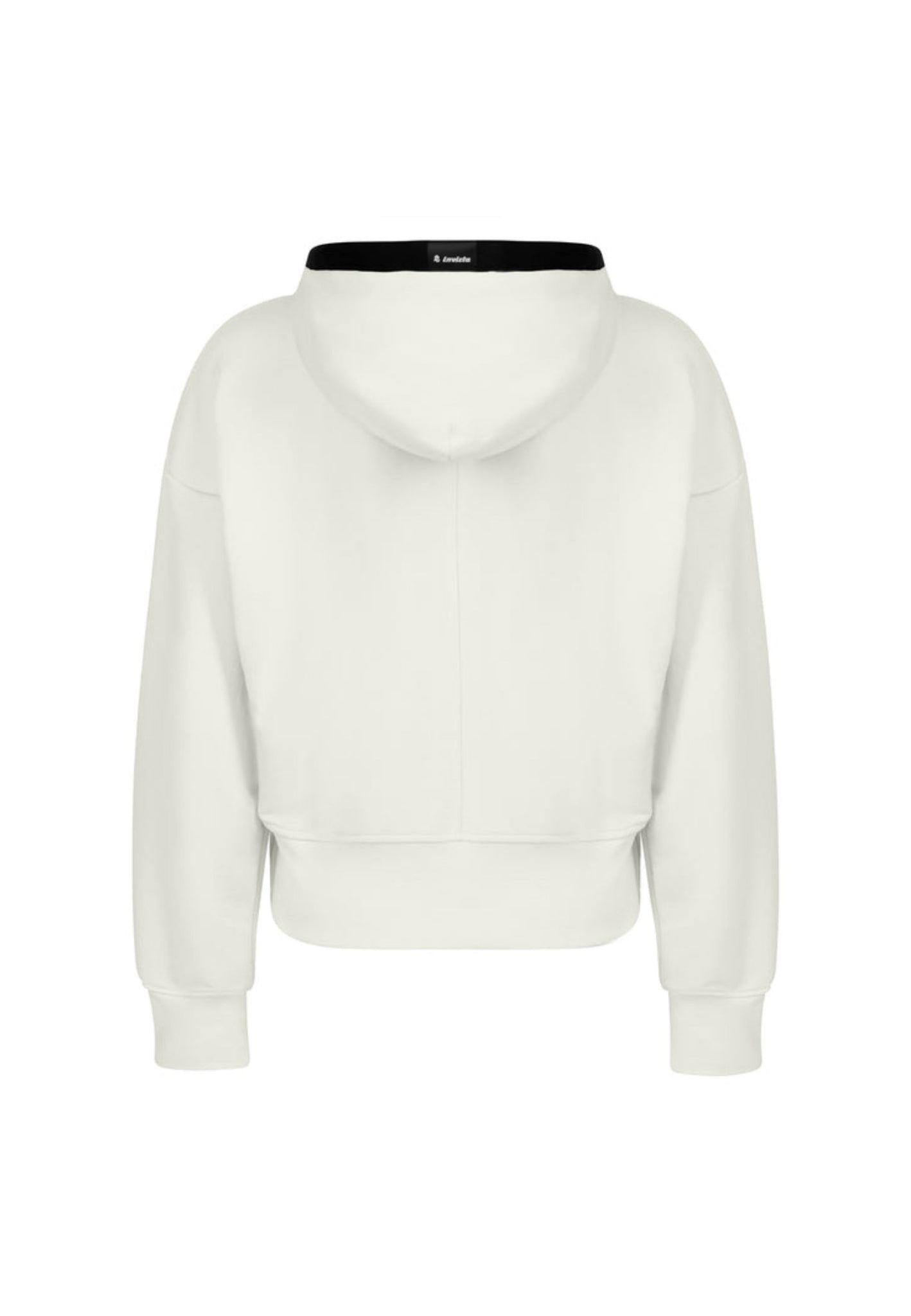 Felpa con cappuccio e zip Unbrushed