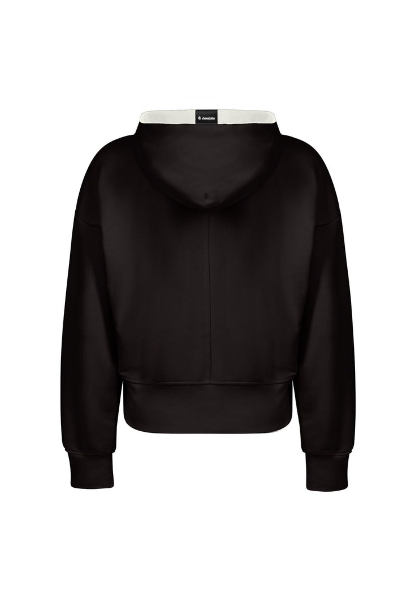 Felpa con cappuccio e zip Unbrushed