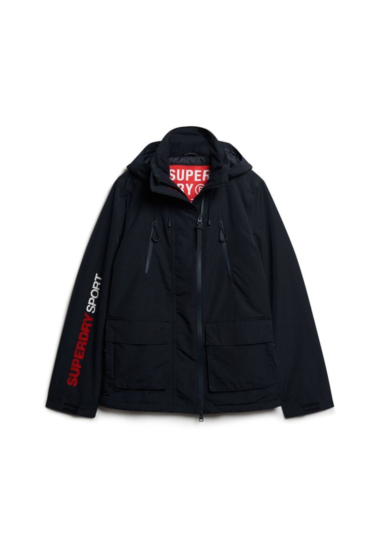 HOODED ULTIMATE WINDBREAKER BLU