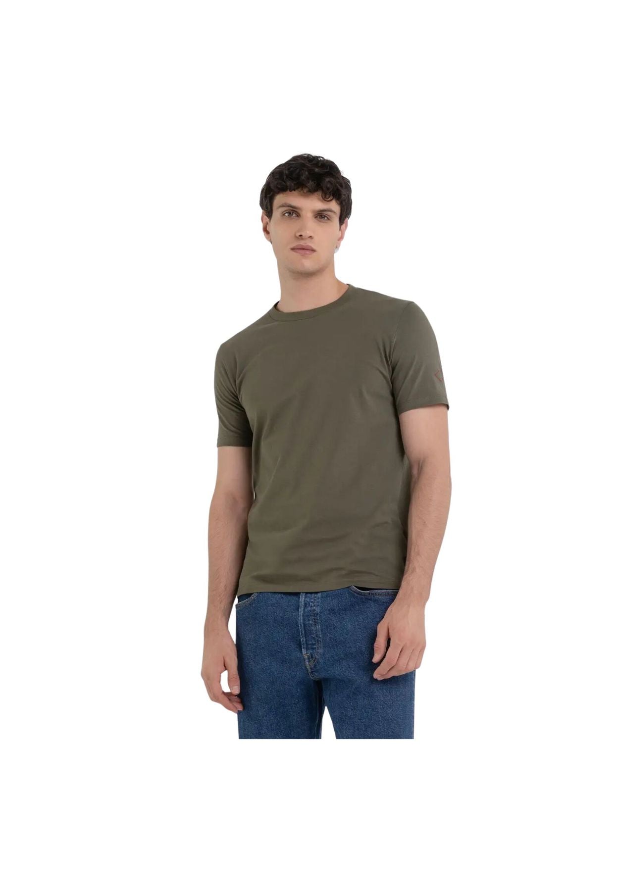 T-shirt in jersey verde