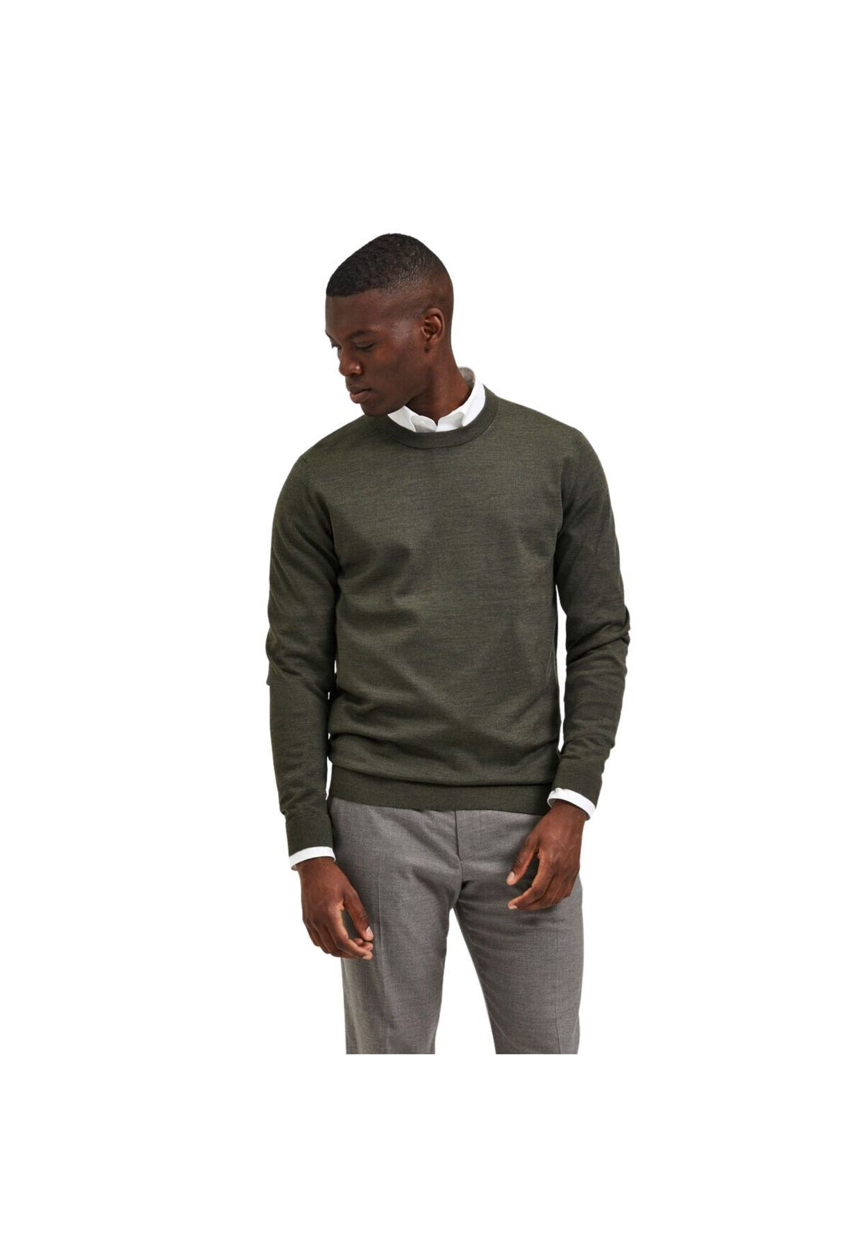 Forest Night Crew Neck Sweater