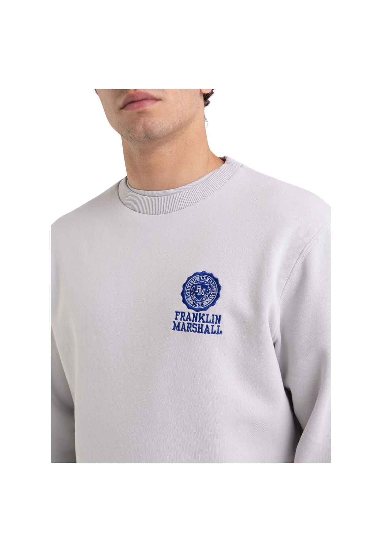 Felpa Agender con ricamo logo Crest