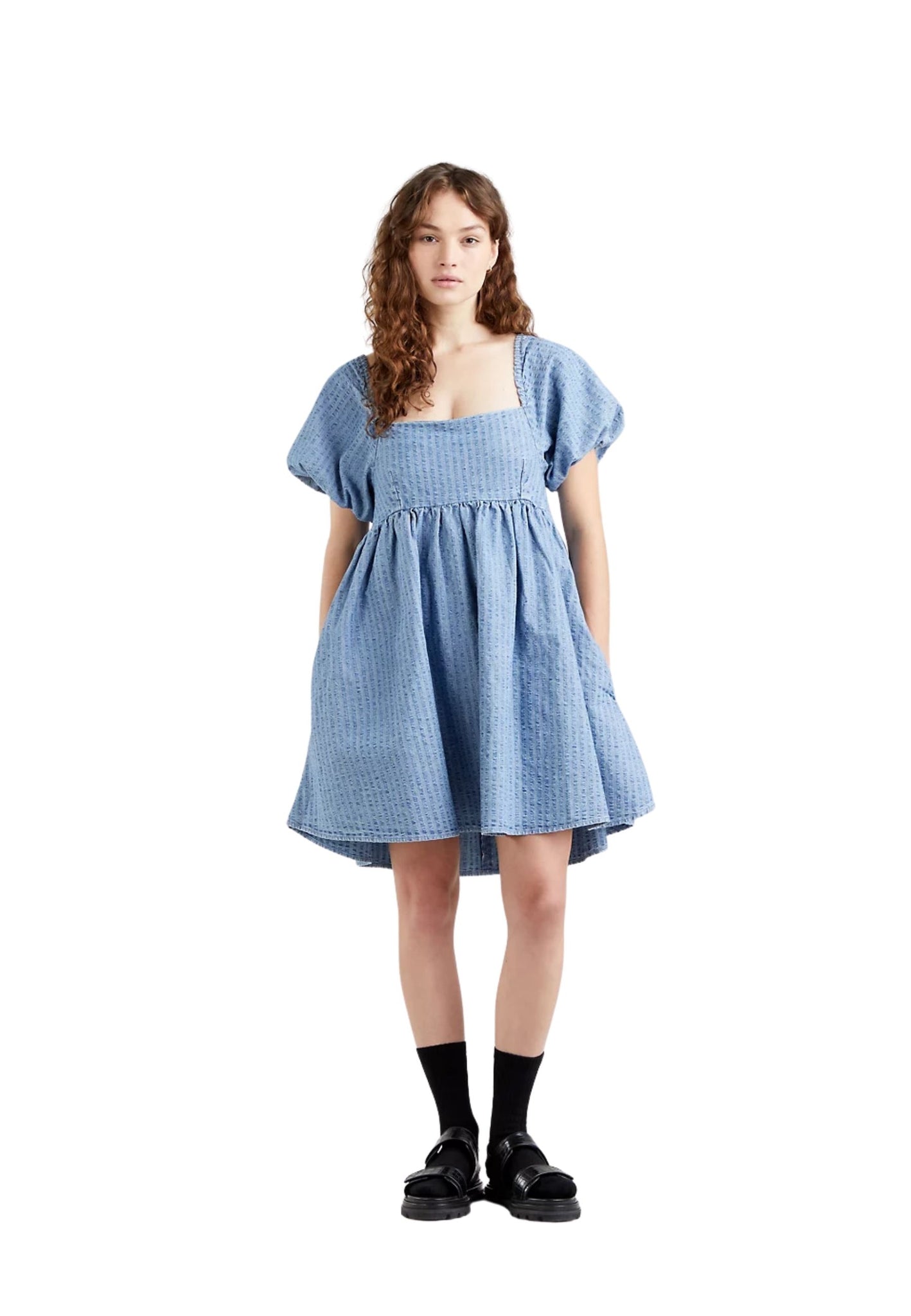 Vestito in jeans Sage Sound Wave