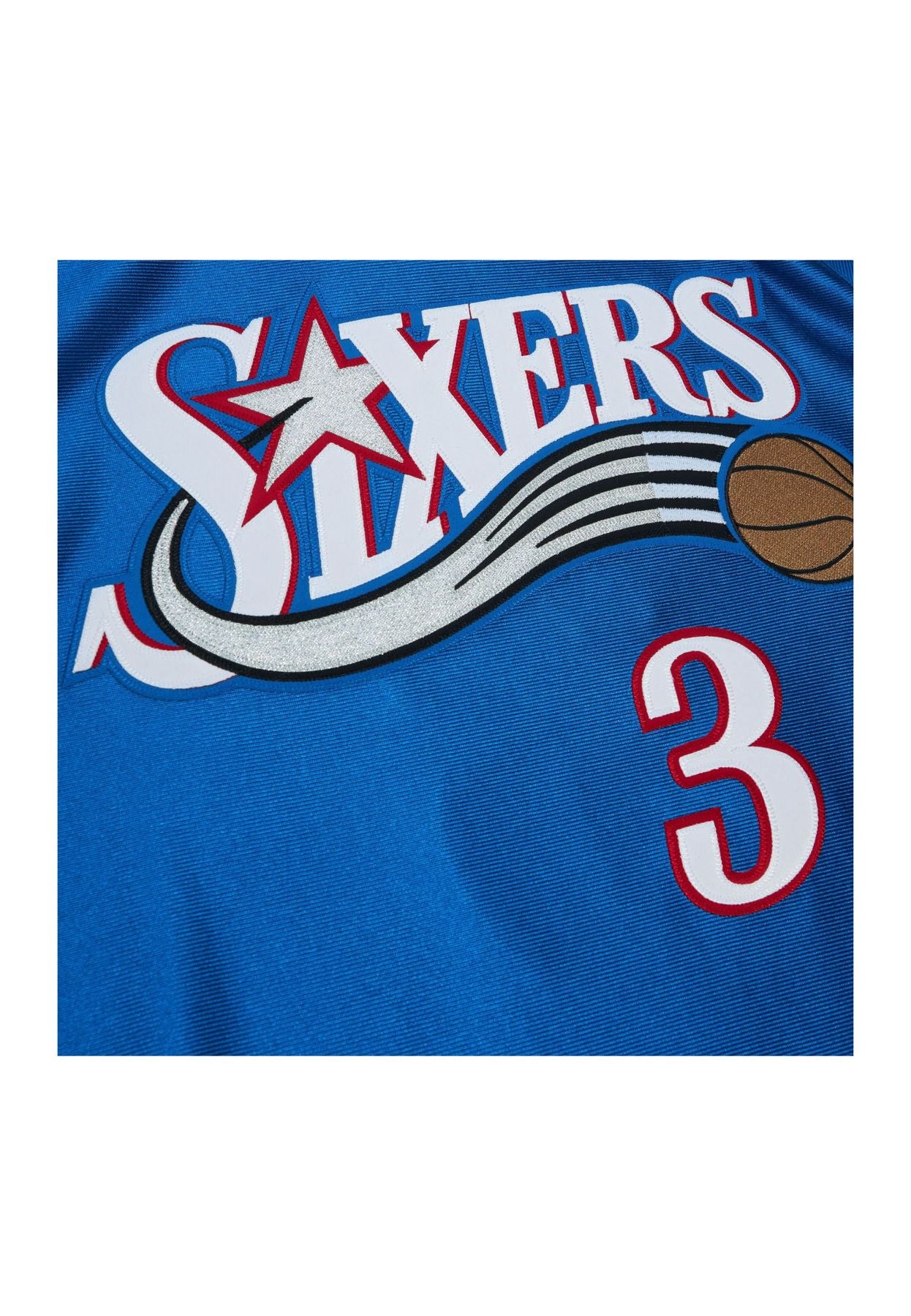 NBA ALTERNATE JERSEY 76ERS 2001 ALLEN IVERSON Blu
