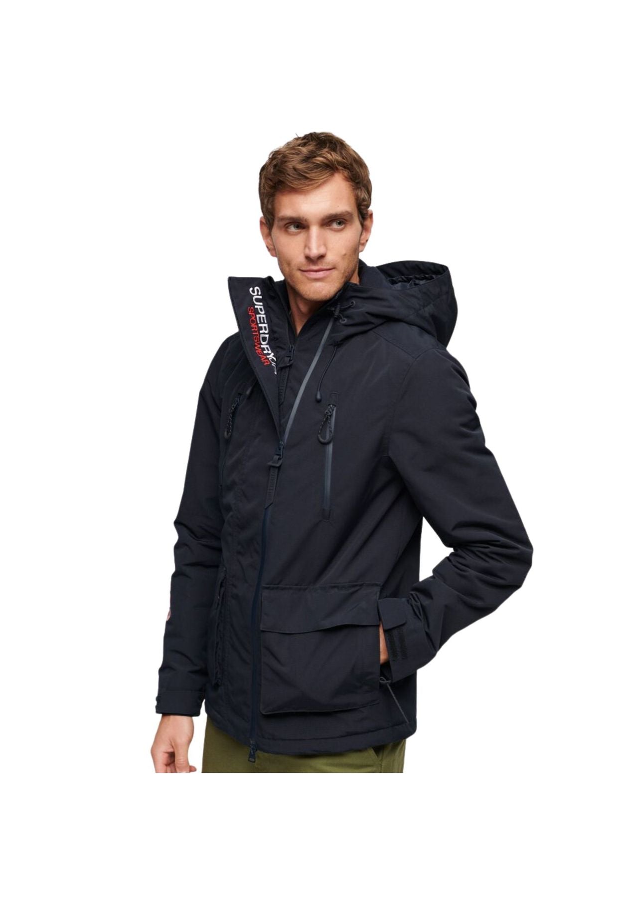 HOODED ULTIMATE WINDBREAKER BLUE