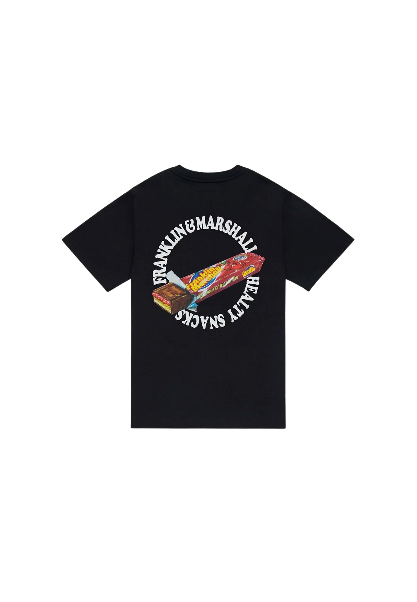 T-shirt in organic cotton con stampa Healthy Snack