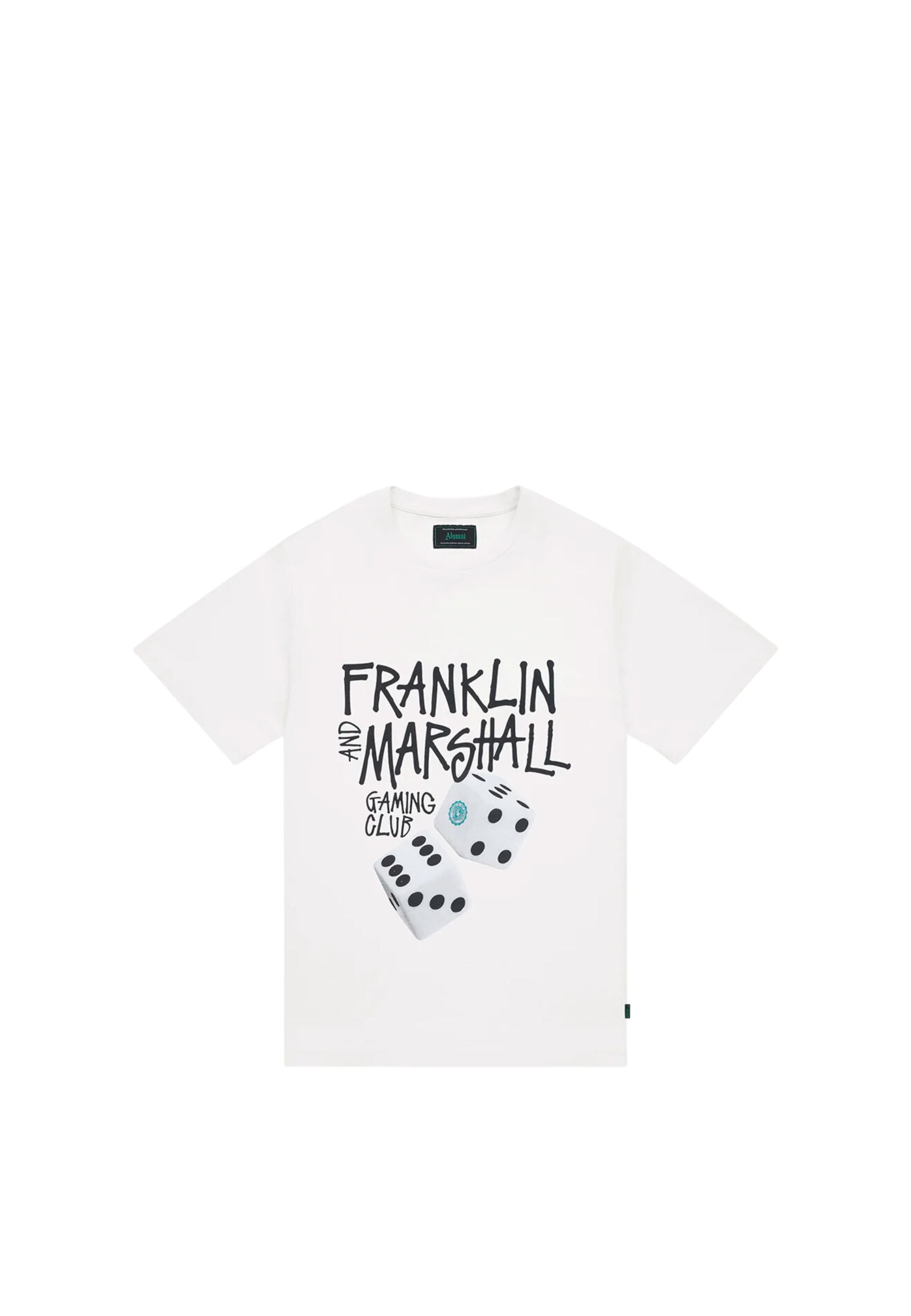 T-shirt in organic cotton con stampa Gaming Club Alumni