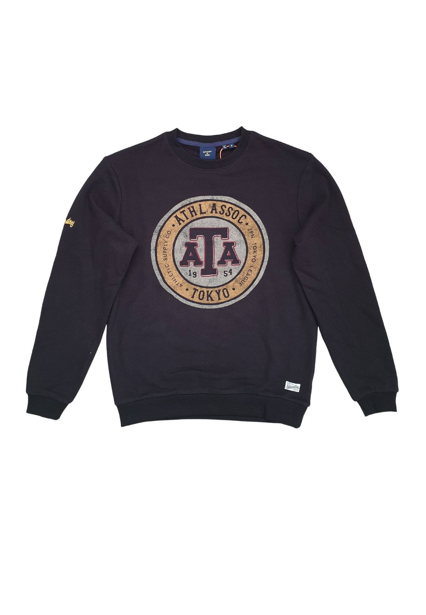 Felpa girocollo Vintage Collegiate Crew