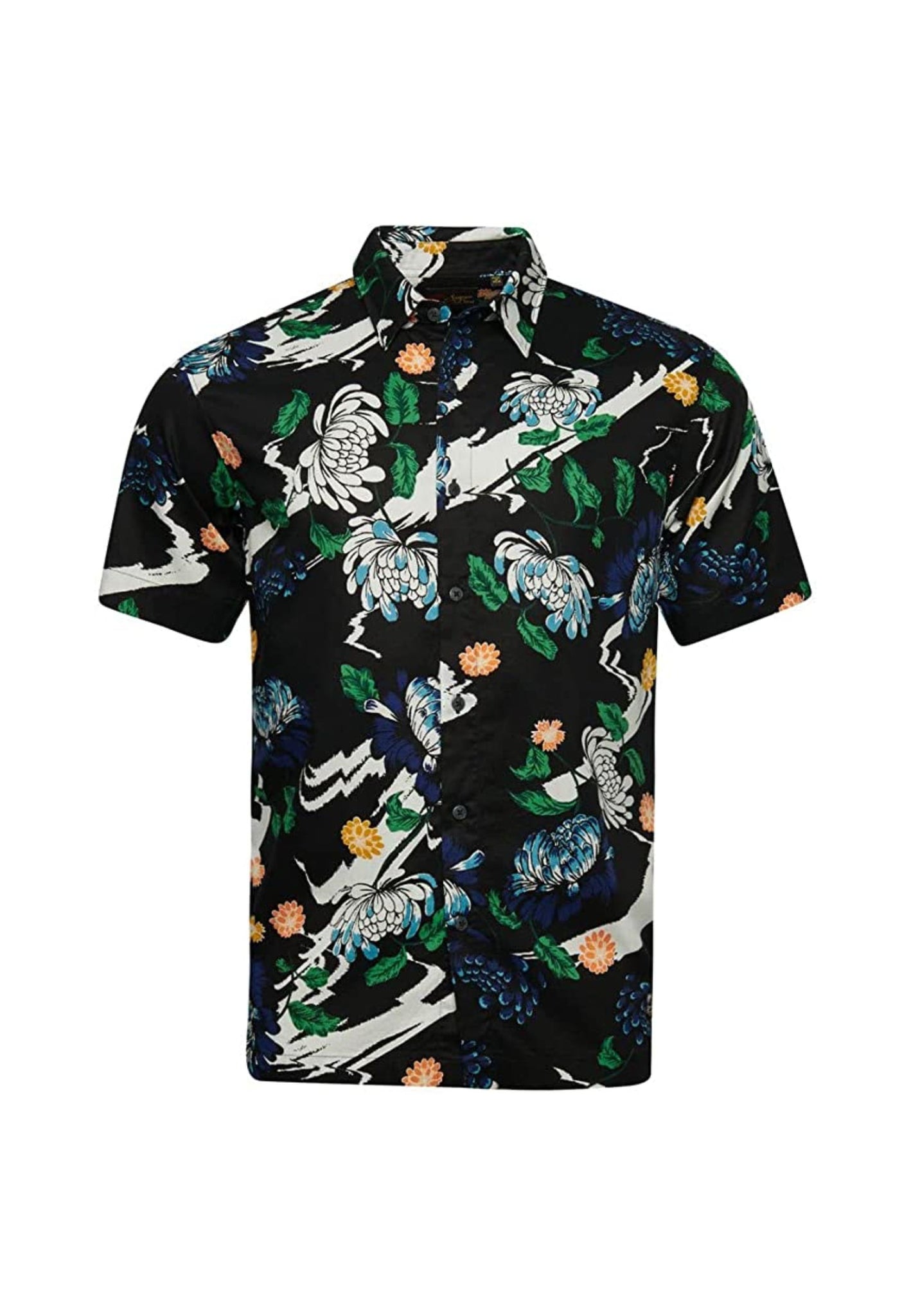 Camicia hawaiana a maniche corte