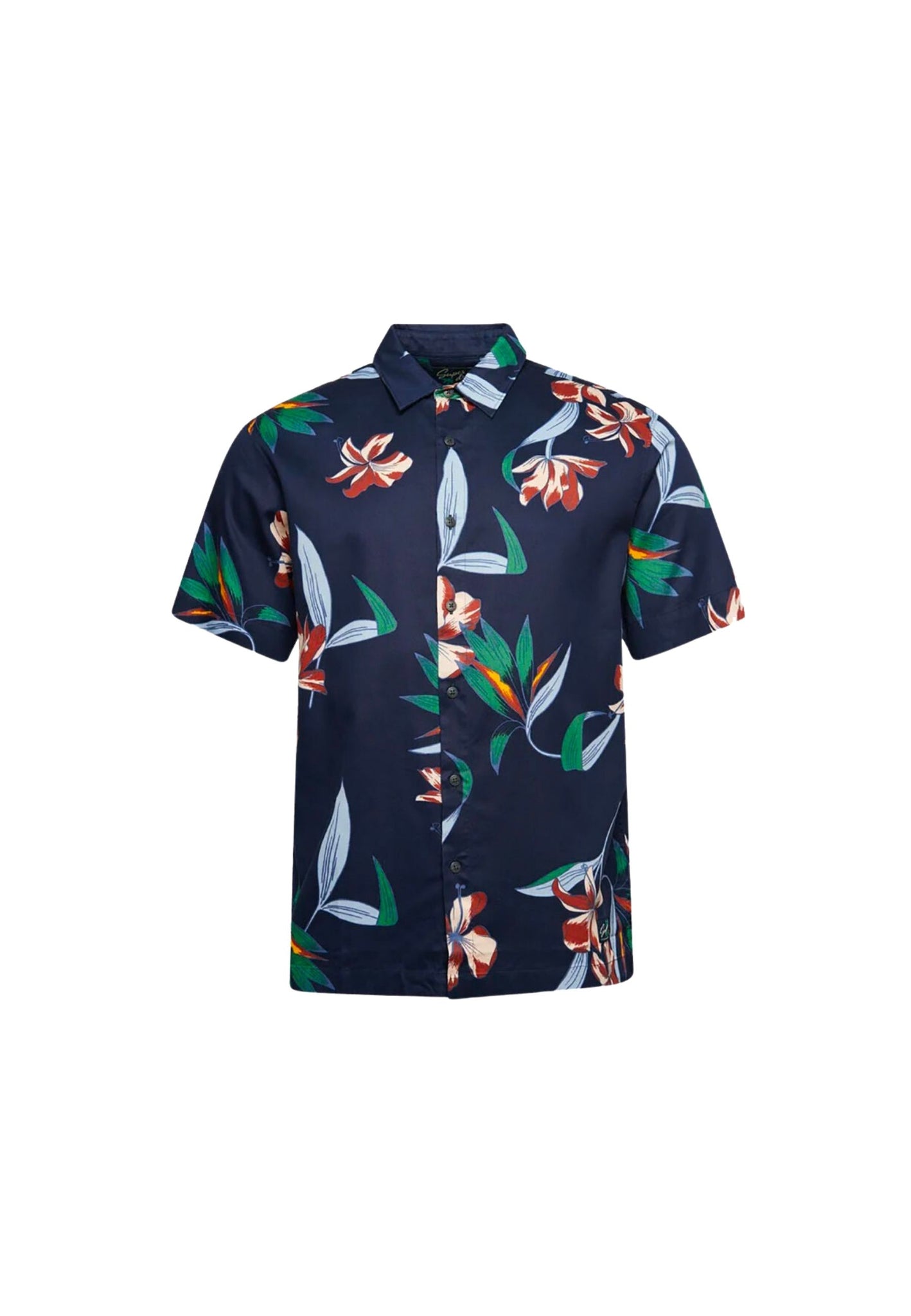 Camicia hawaiana a maniche corte