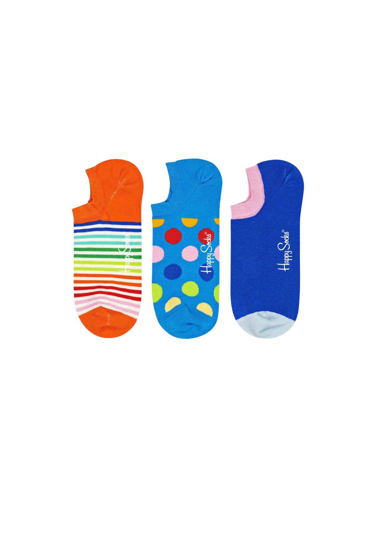 Confezione da 3 paia di calzini Mini Stripe No Show