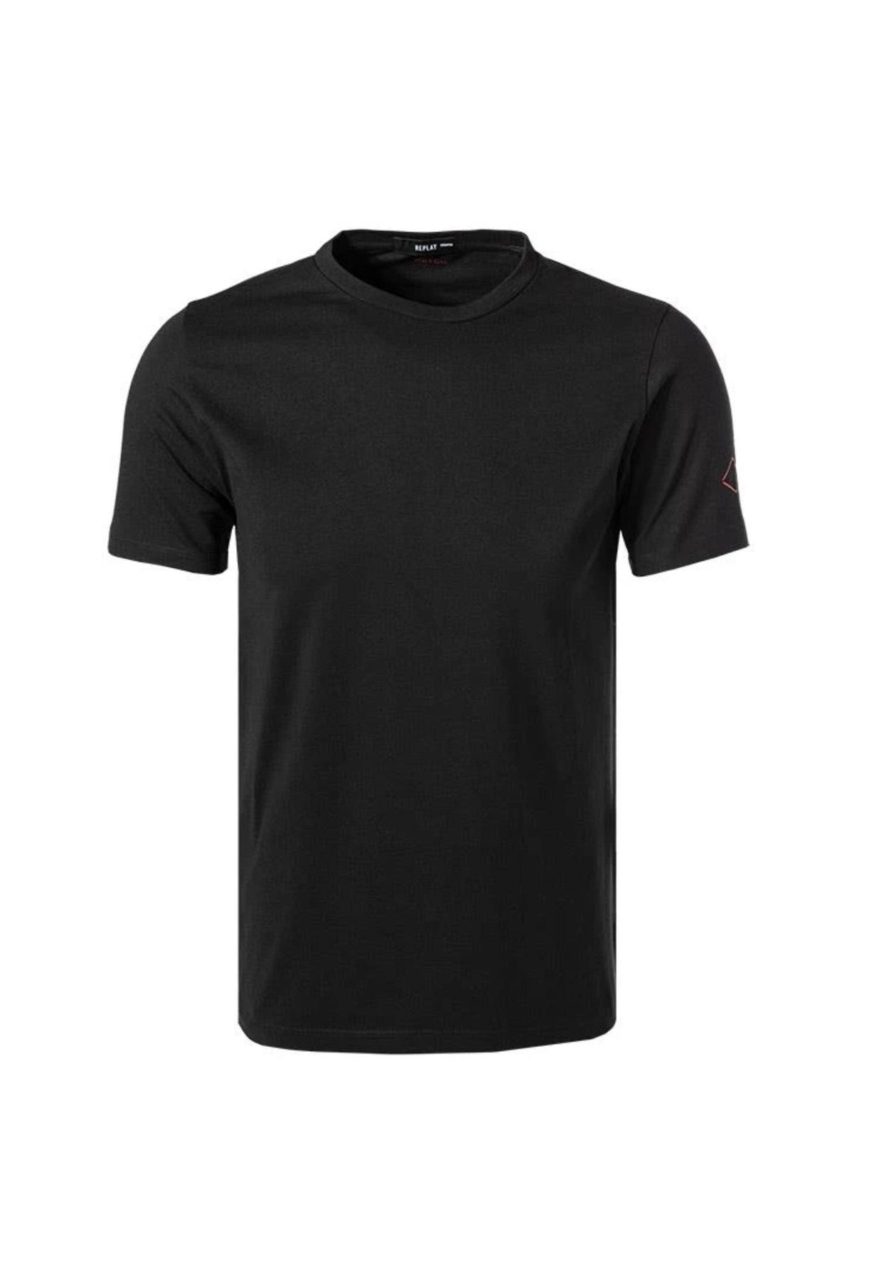 T-shirt in jersey nero