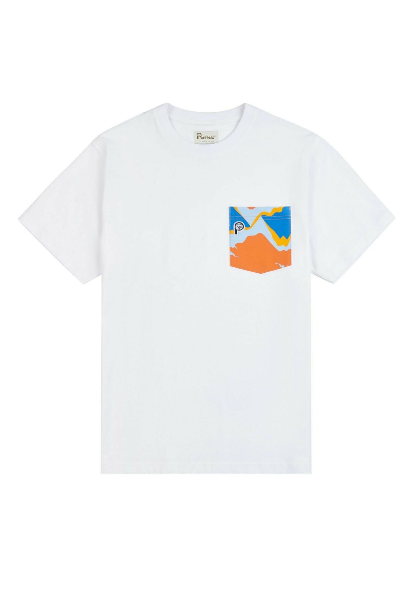 T-shirt Printed Chest Pocket
