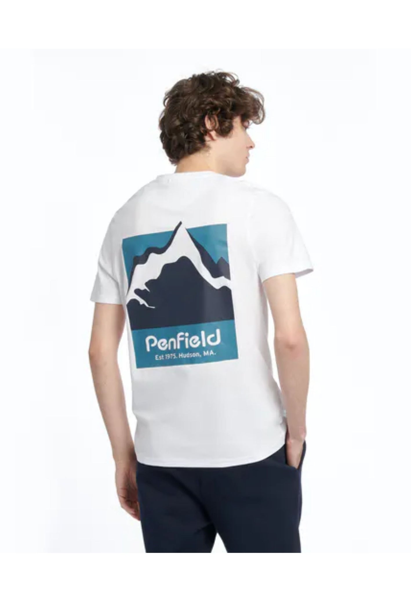T-shirt Mountain Scene Back G