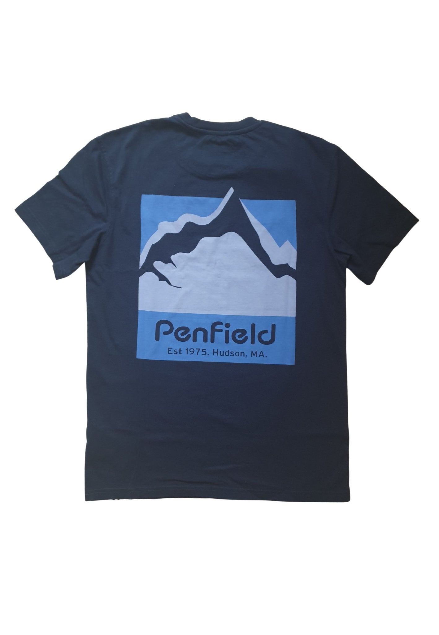 T-shirt Mountain Scen Back Graphic