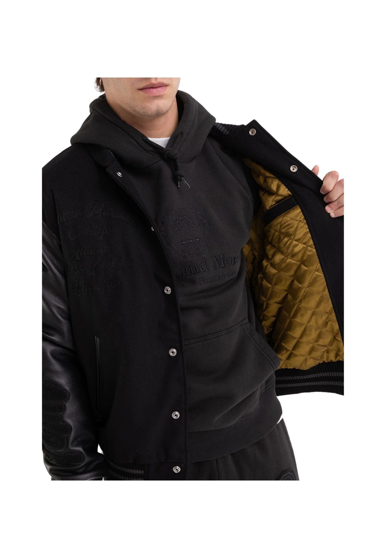 Black Varsity Jacket