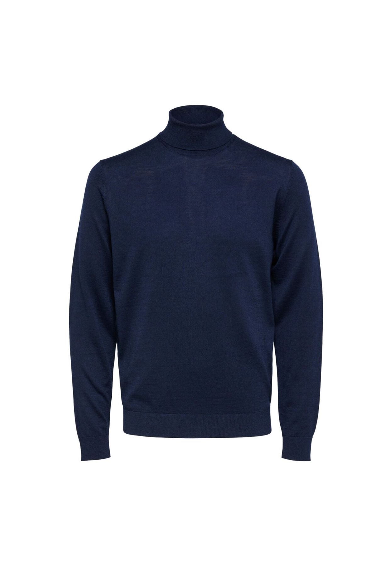 Maglione a collo alto navy