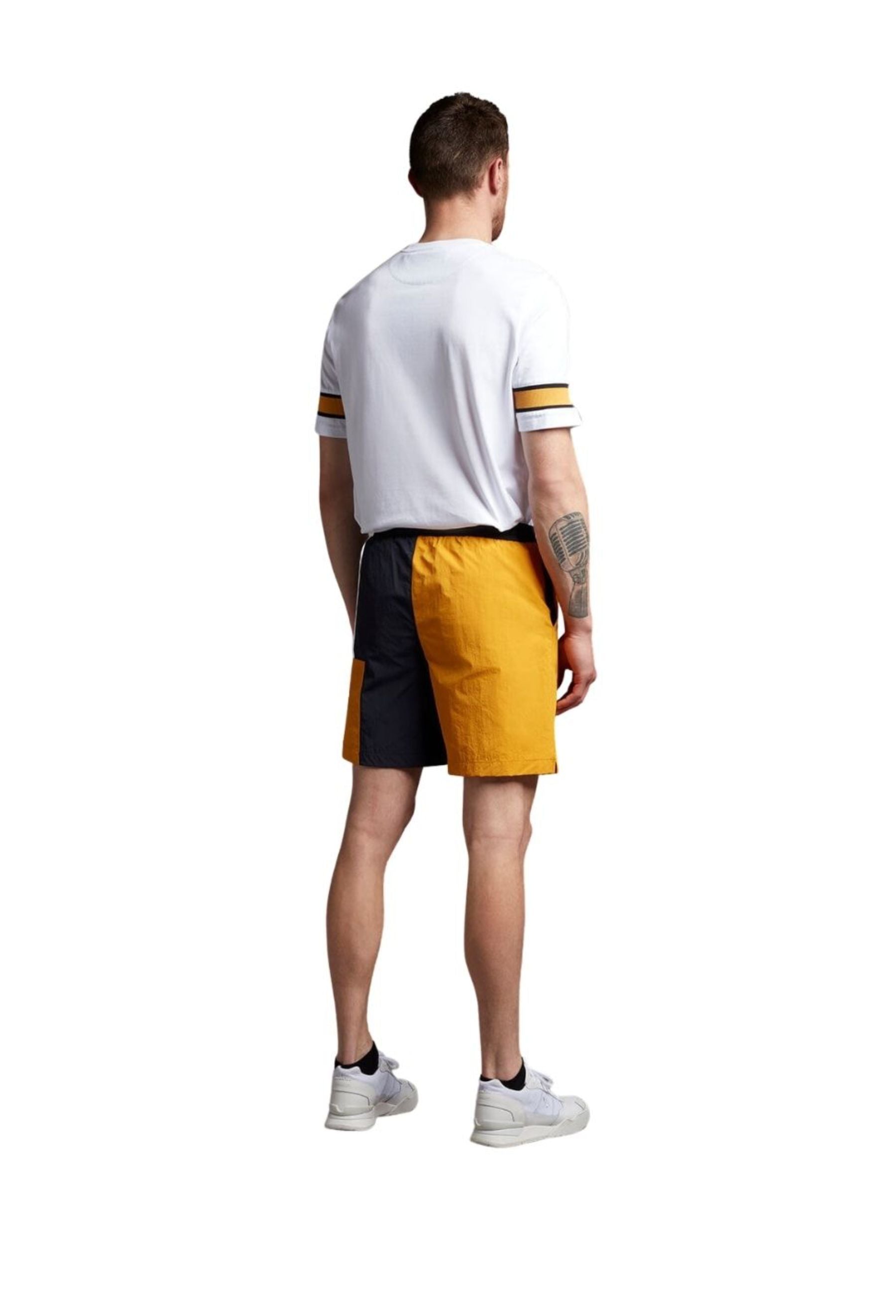 Colour Block Track Shorts